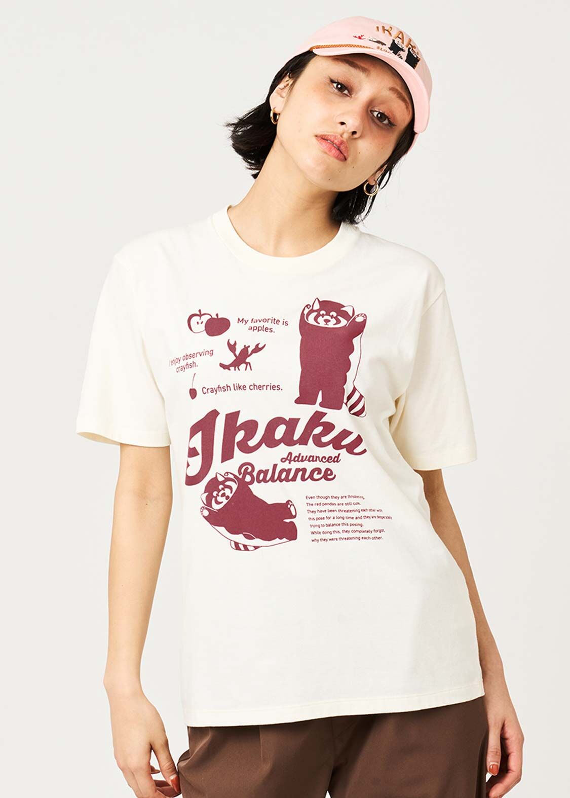 日本預訂 graniph GH Ika Retro Typography | T-shirt