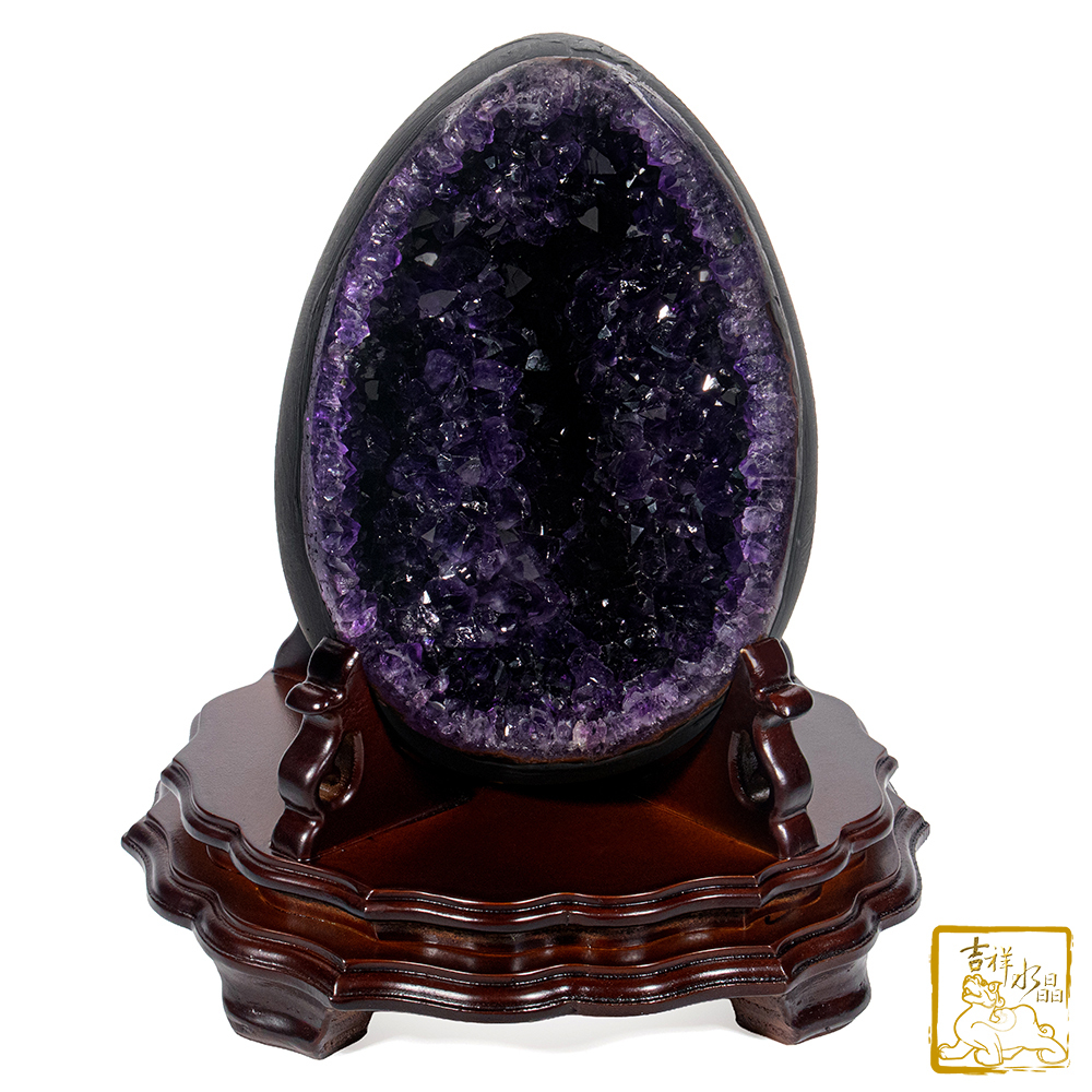 烏拉圭紫水晶恐龍蛋 5.14kg 招財吸金