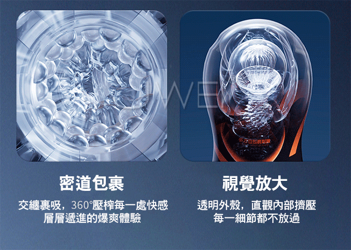 星辰杯．氣動環流負壓吮吸飛機杯-進階版