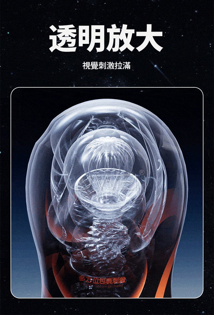 星辰杯．氣動環流負壓吮吸飛機杯-進階版