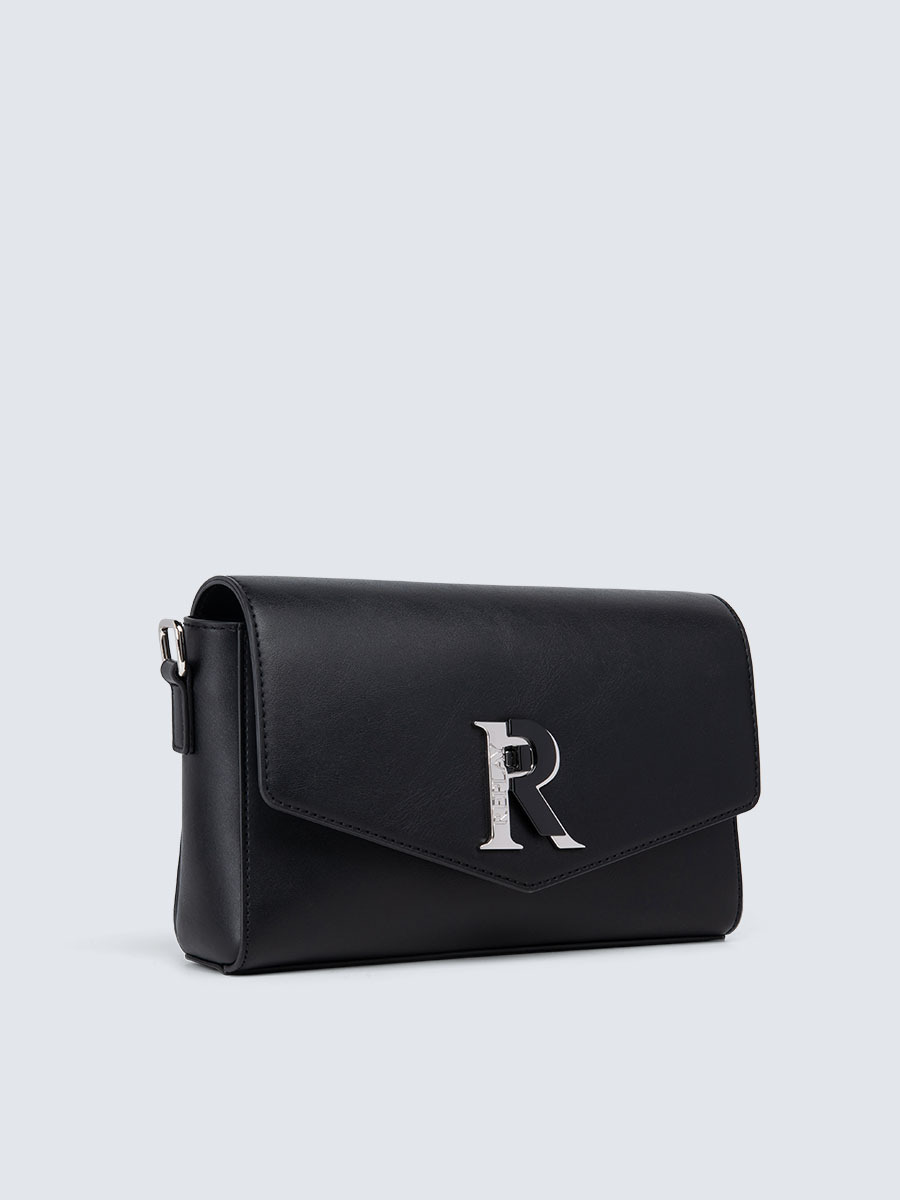 黑色簡約斜背包