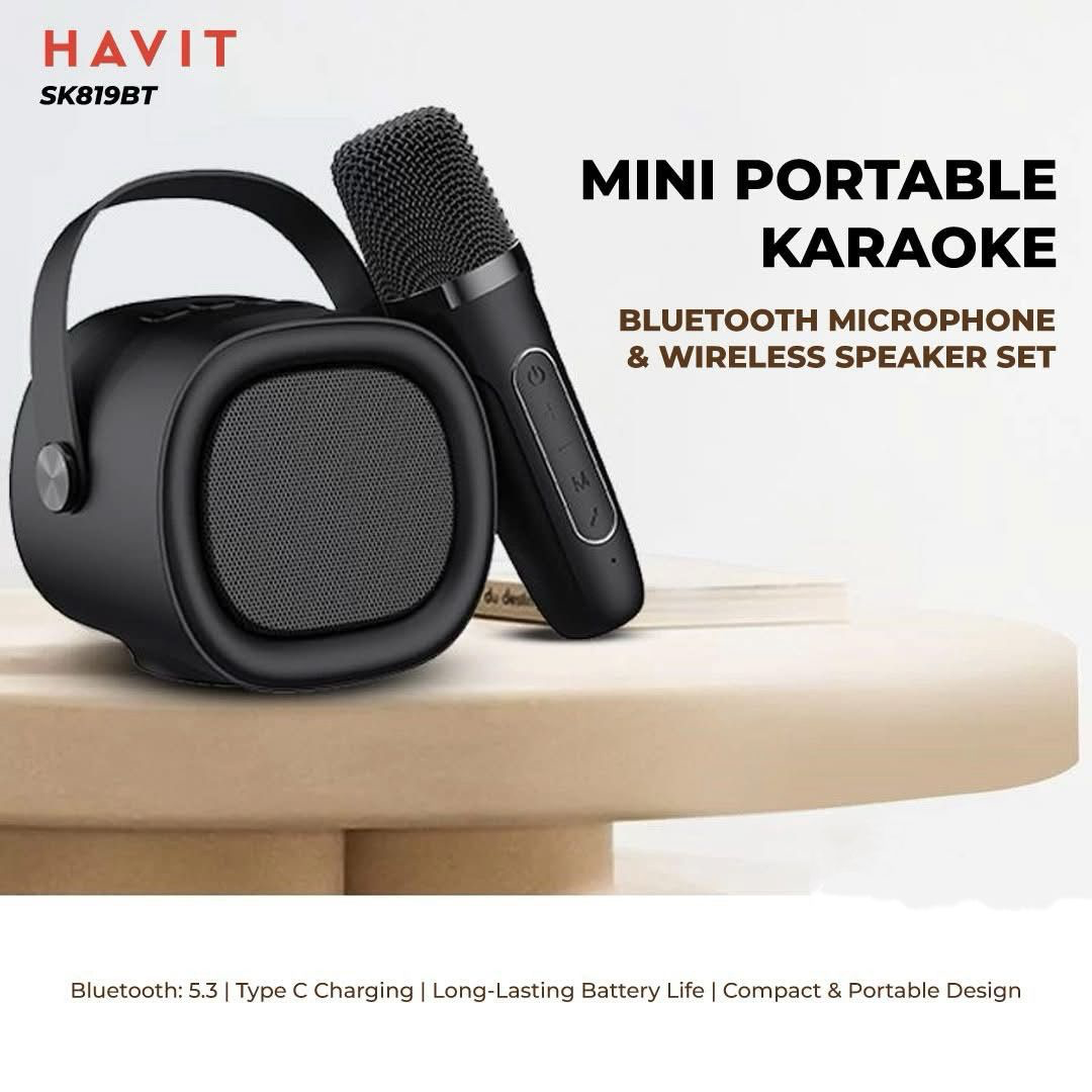 S21311 HAVIT SK819BT 唱K神器(連一支咪)
