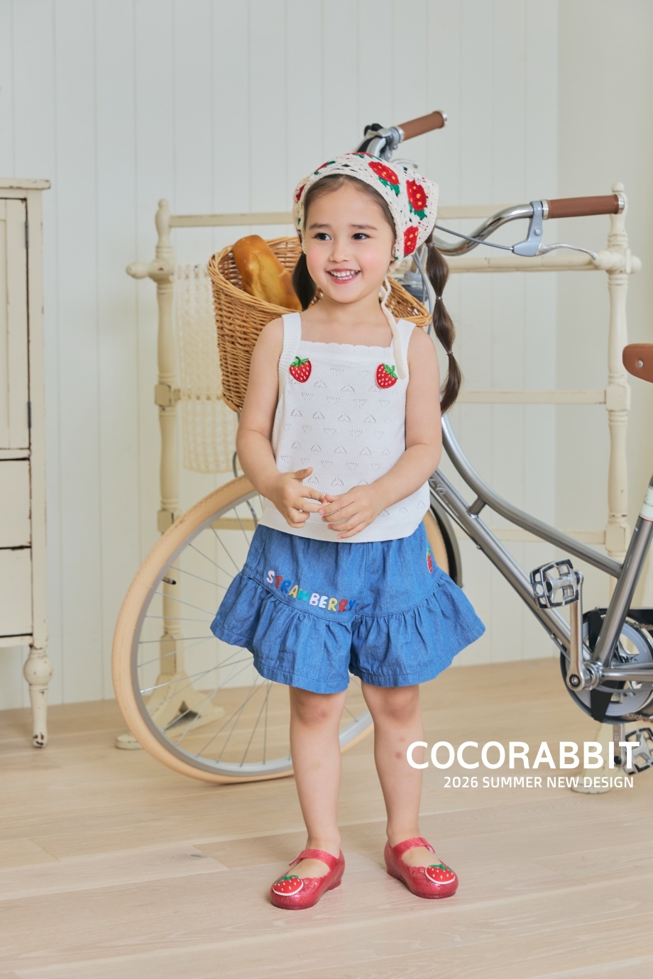 韓國🇰🇷COCORABBIT 針織草莓套裝(S-2XL)