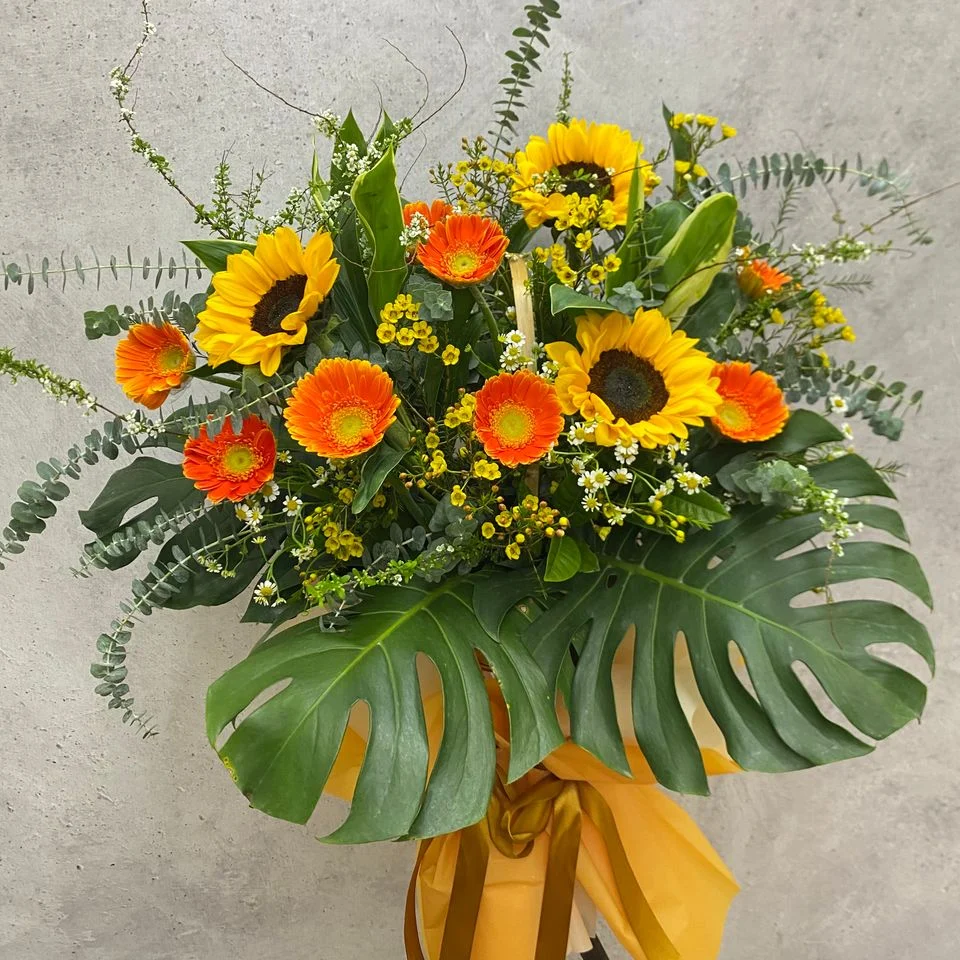 W - 恭賀花籃/韓式花籃-恭賀OPE_28033