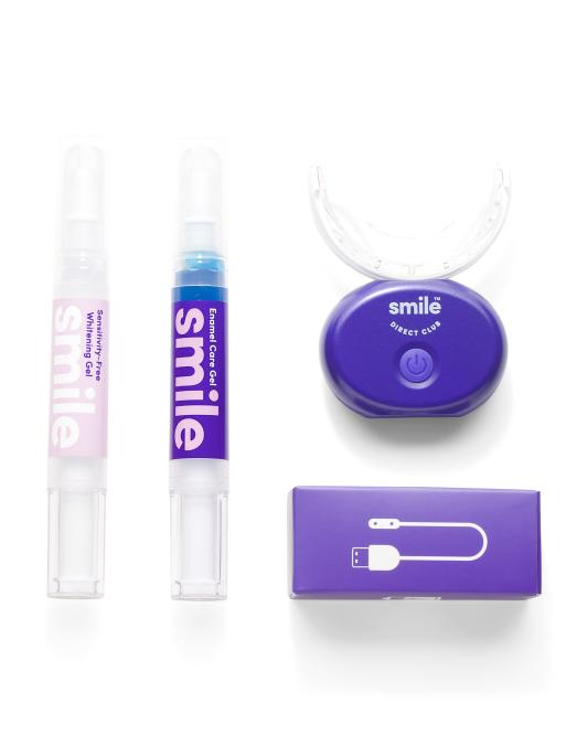 【預購】SMILE DIRECT CLUB H040921 4件裝專業專業級無敏美白牙齒套裝