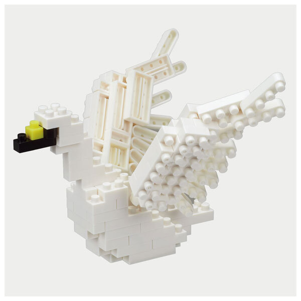 Nanoblock 迷你積木 NBC_226 白鳥