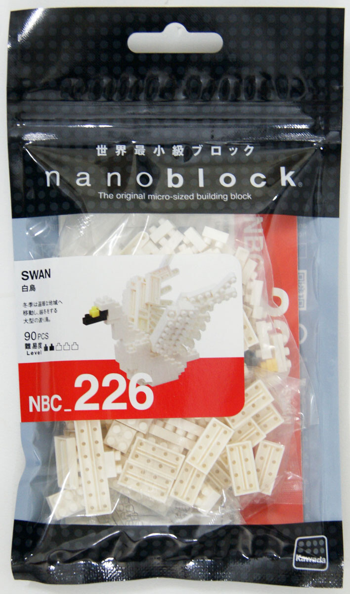Nanoblock 迷你積木 NBC_226 白鳥