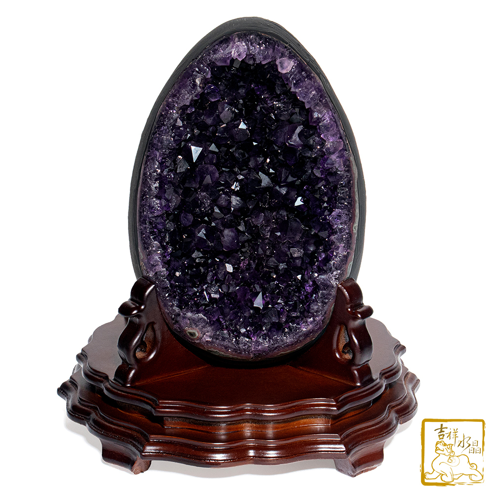 烏拉圭紫水晶恐龍蛋 4.06kg 開運招財