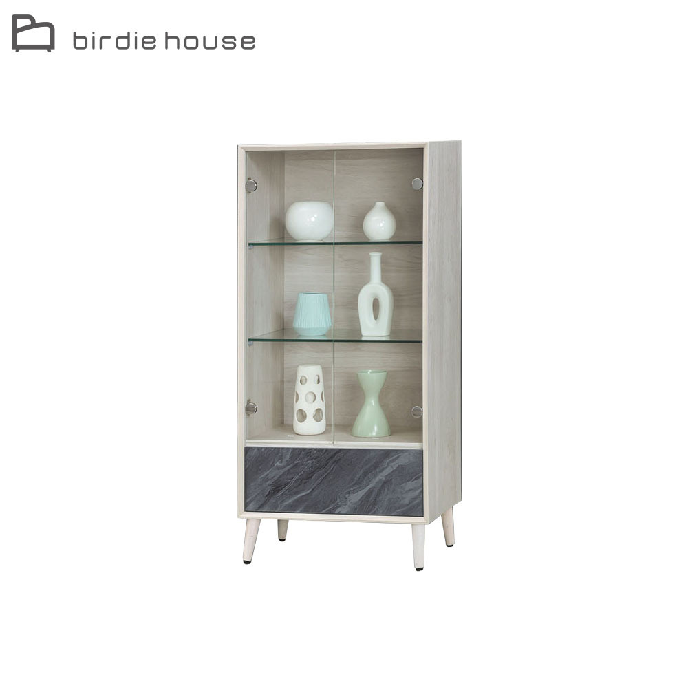 柏蒂家居-凱薩2尺二門一抽展示低櫃/收納置物櫃