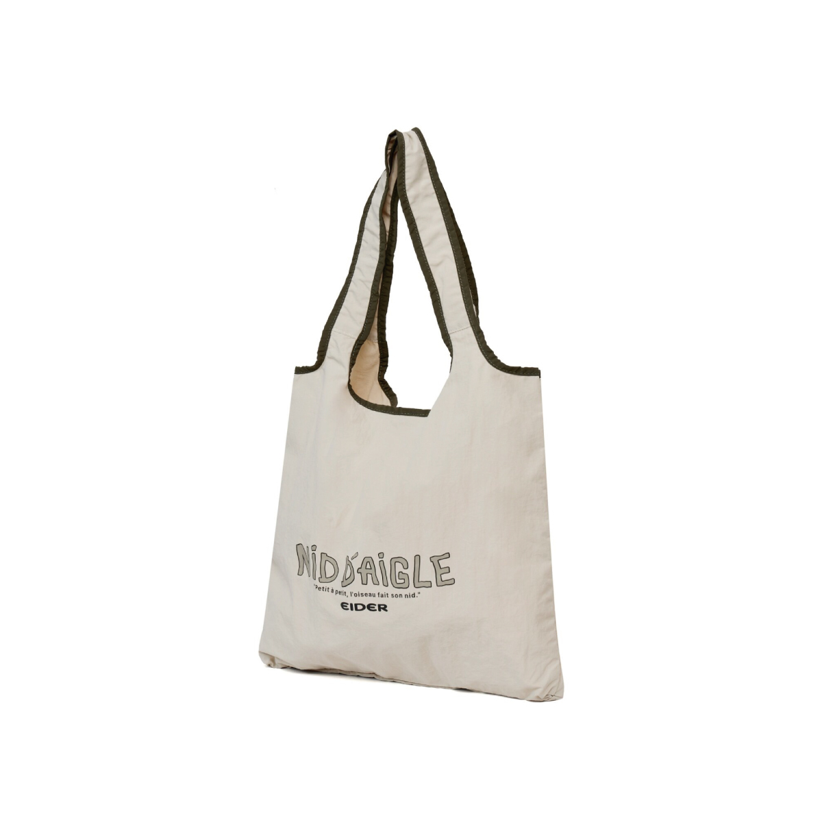 【EIDER】環保摺疊手提袋/26EDUA26B53-[米、藍、紅]