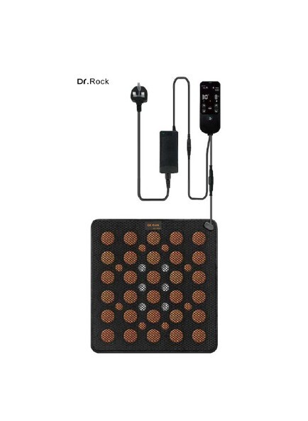 0409DRB01-石墨烯痛症DR-***全新「升級版」*** Dr.Rock (絡醫⽣)砭⽯&⽯墨烯遠紅外線 溫陽百變墊專業版 *[送 砭石顆粒 一盒(10包)] (B1)