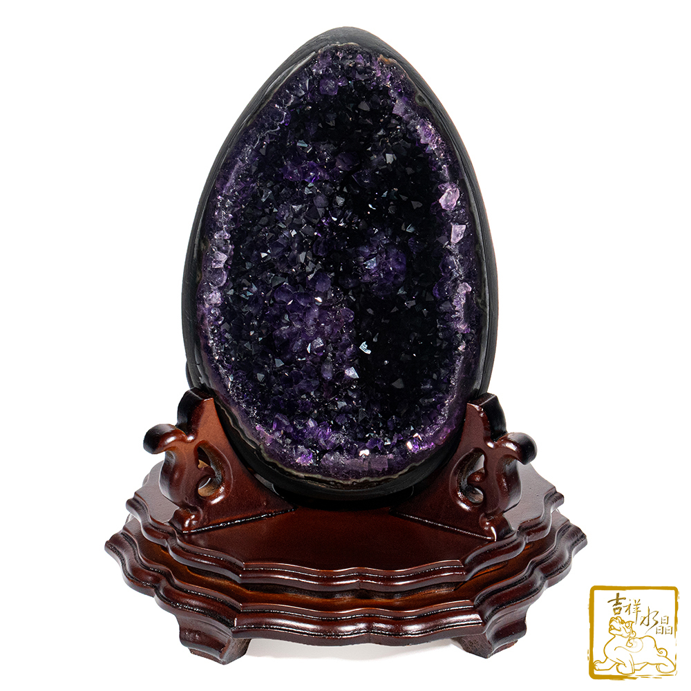 烏拉圭紫水晶恐龍蛋 3.21kg 開運招財