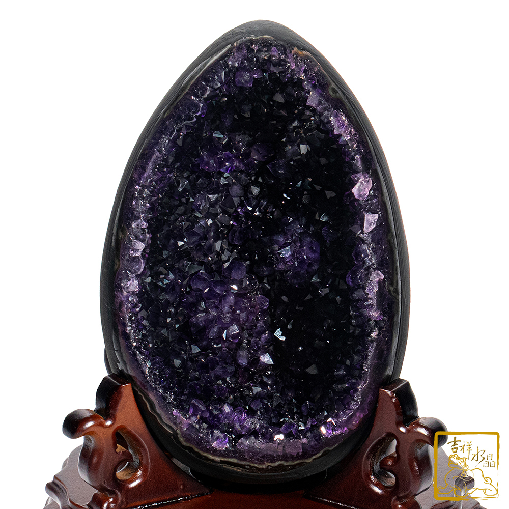 烏拉圭紫水晶恐龍蛋 3.21kg 開運招財