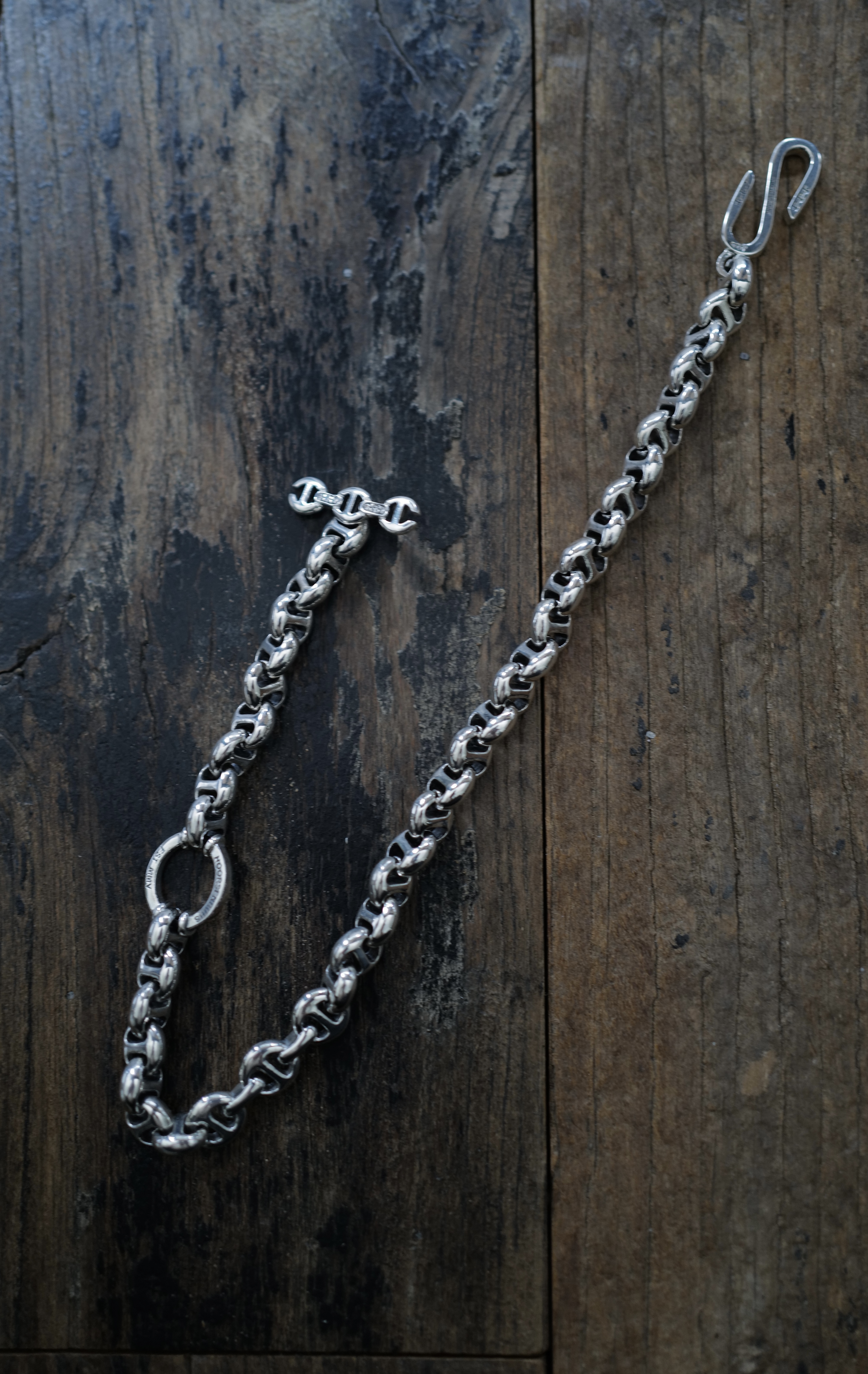 HB068-SSWD 10mm open link wallet chain