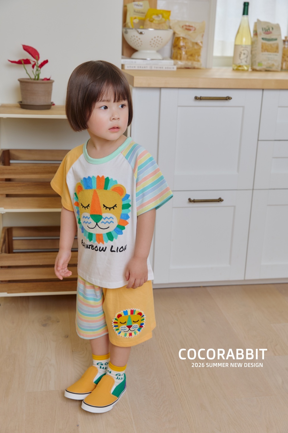 韓國🇰🇷COCORABBIT 彩虹獅子套裝(S-2XL)