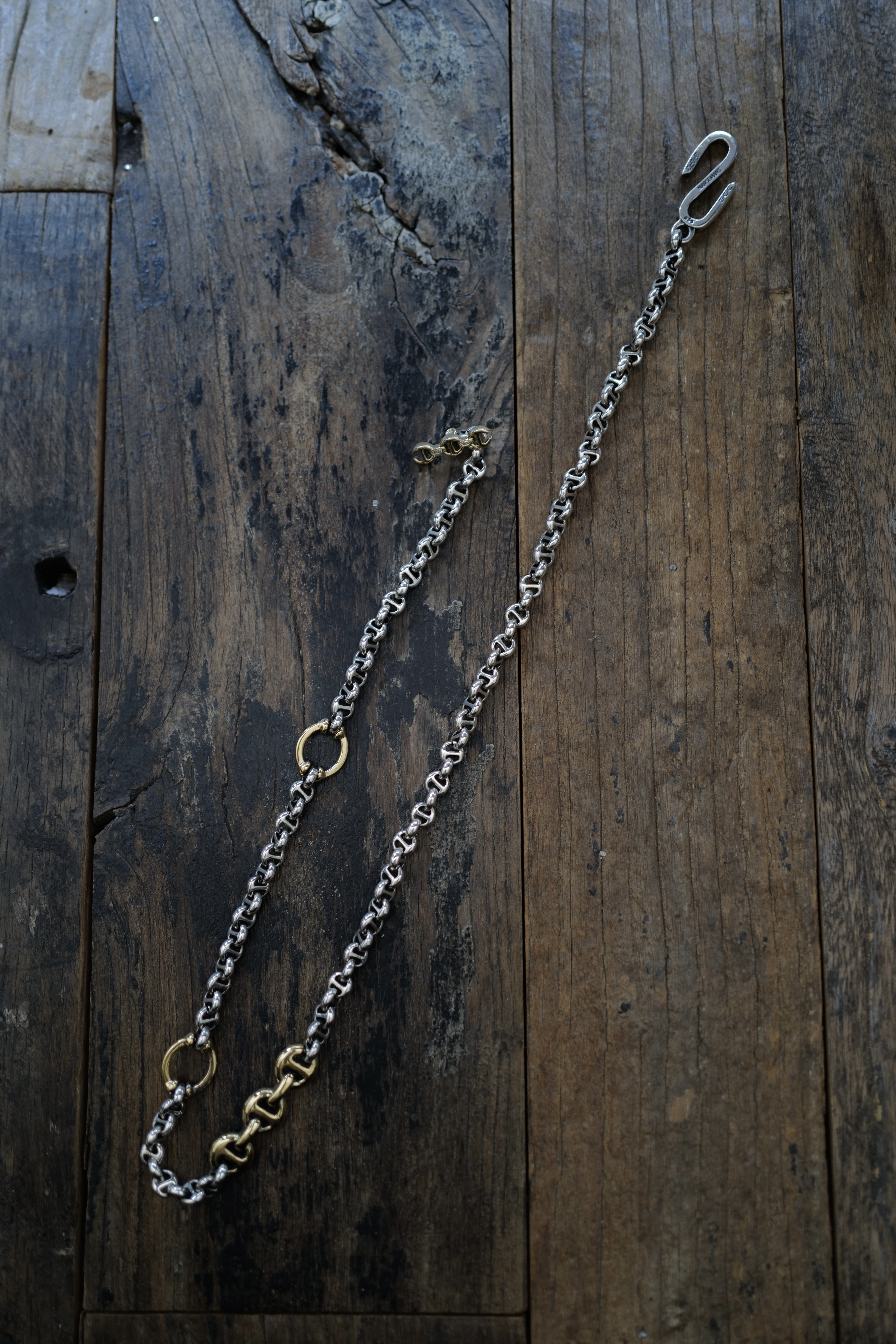 HB067-SSYGWD 5mm open link wallet chain