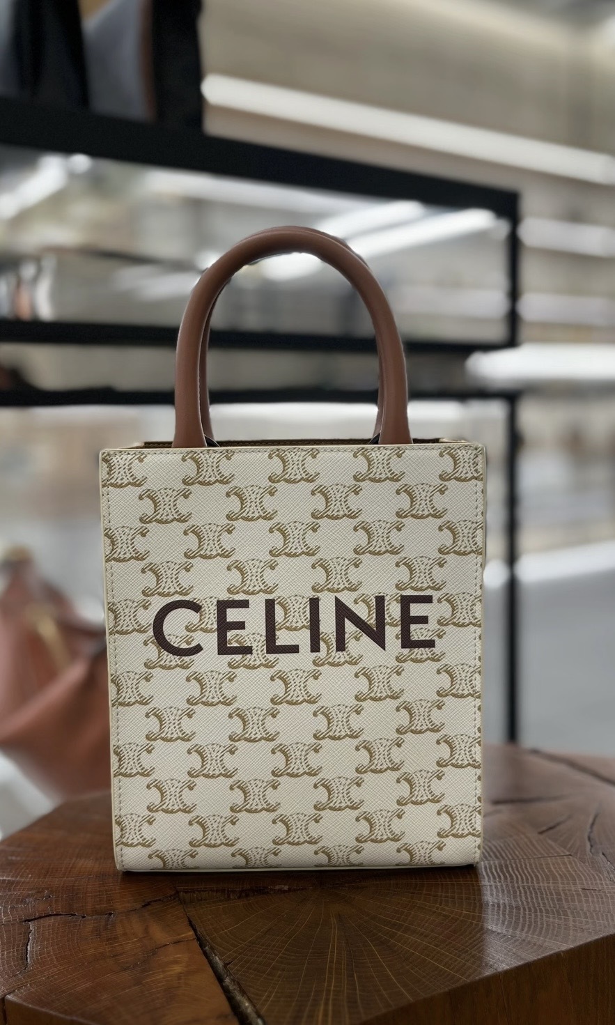 Celine Mini Tote Bag 白色