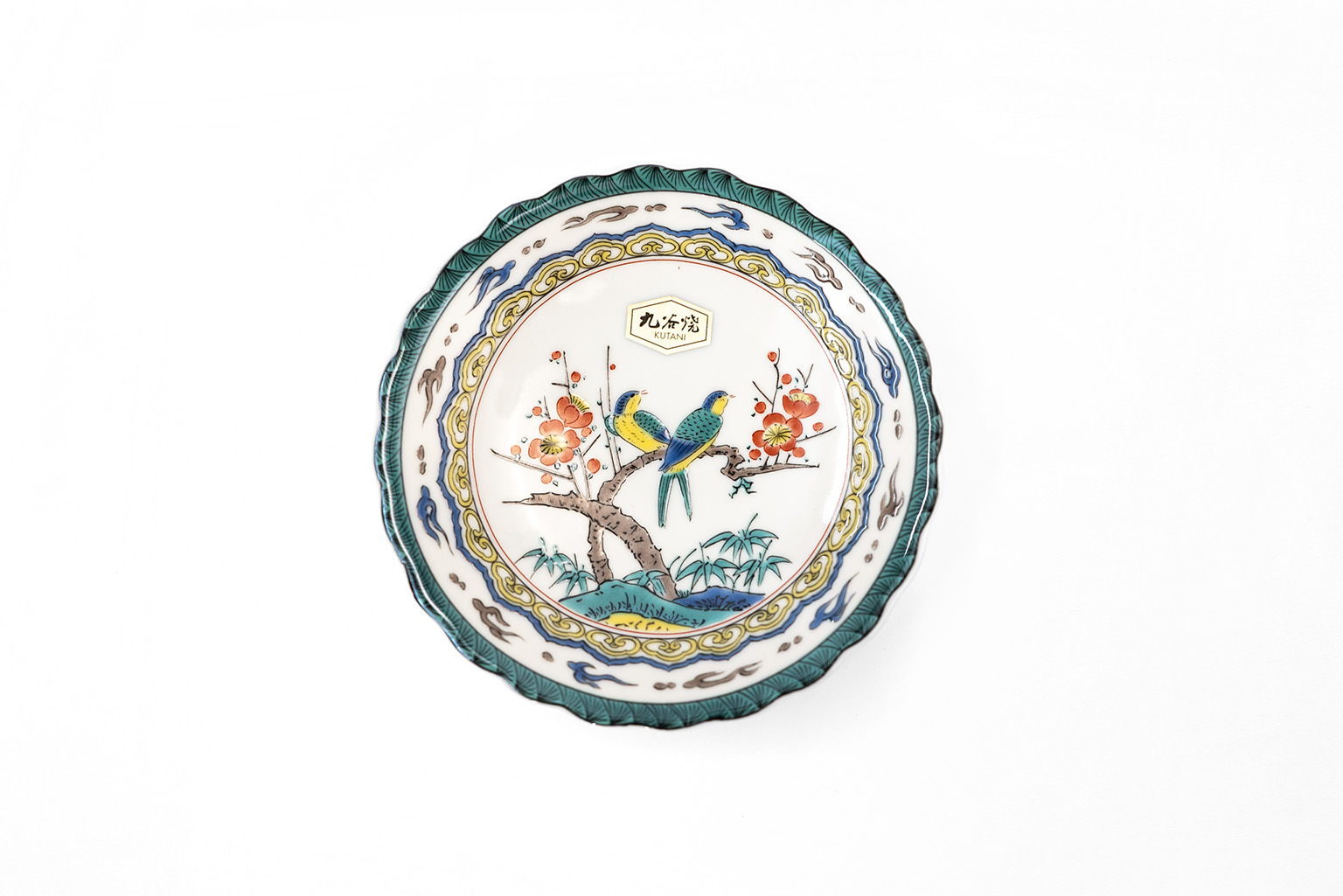 九谷燒｜ 日式4號小皿 - 13 CM