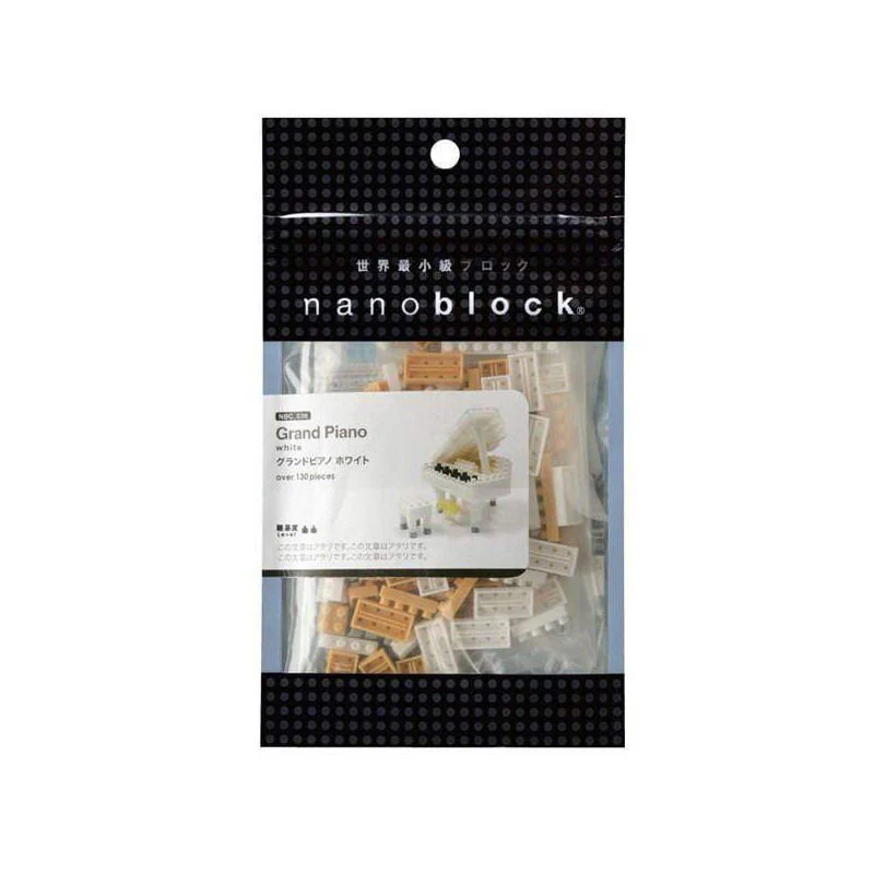 Nanoblock 迷你積木 NBC_053 白鋼琴
