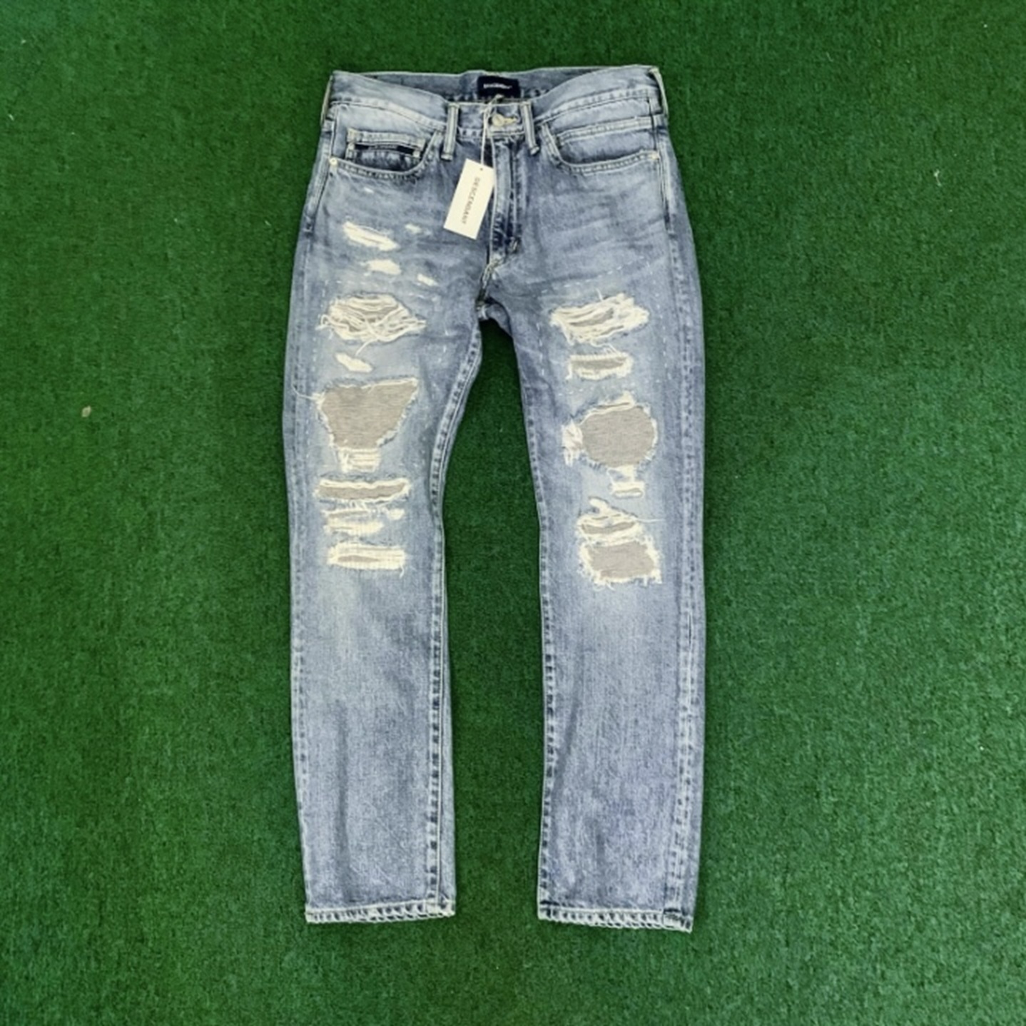 LAST SALE: DESCENDANT DIN 4 HARD DAMAGED SLIM FIT JEANS - IN STOCK NOW (現貨發售中)