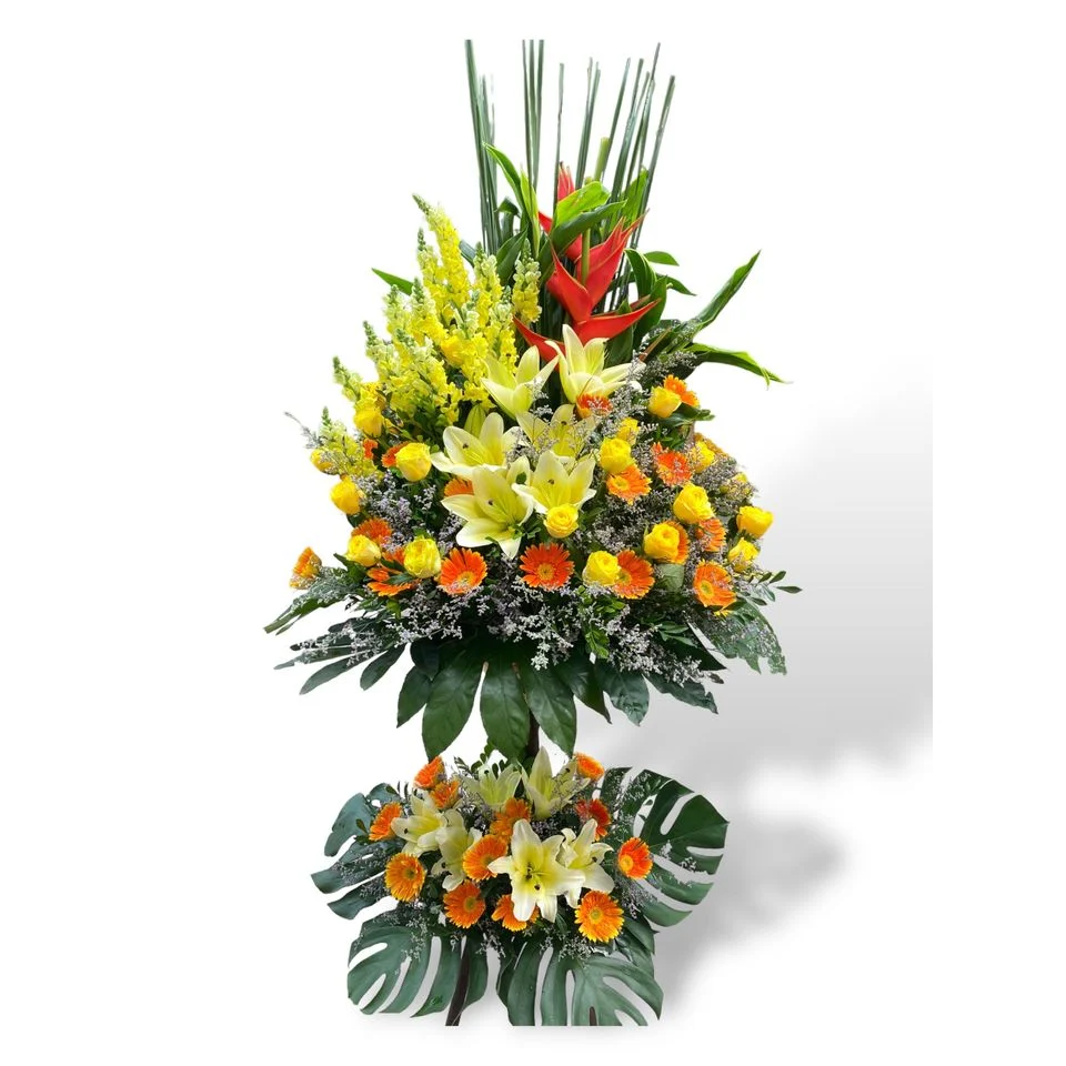 W - 恭賀花籃/中西花籃--恭賀OPE_13018