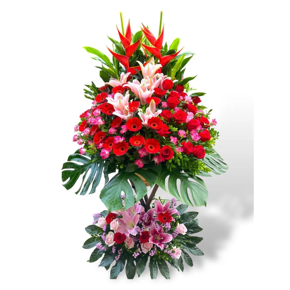 W - 恭賀花籃/中西花籃--恭賀OPE_13018