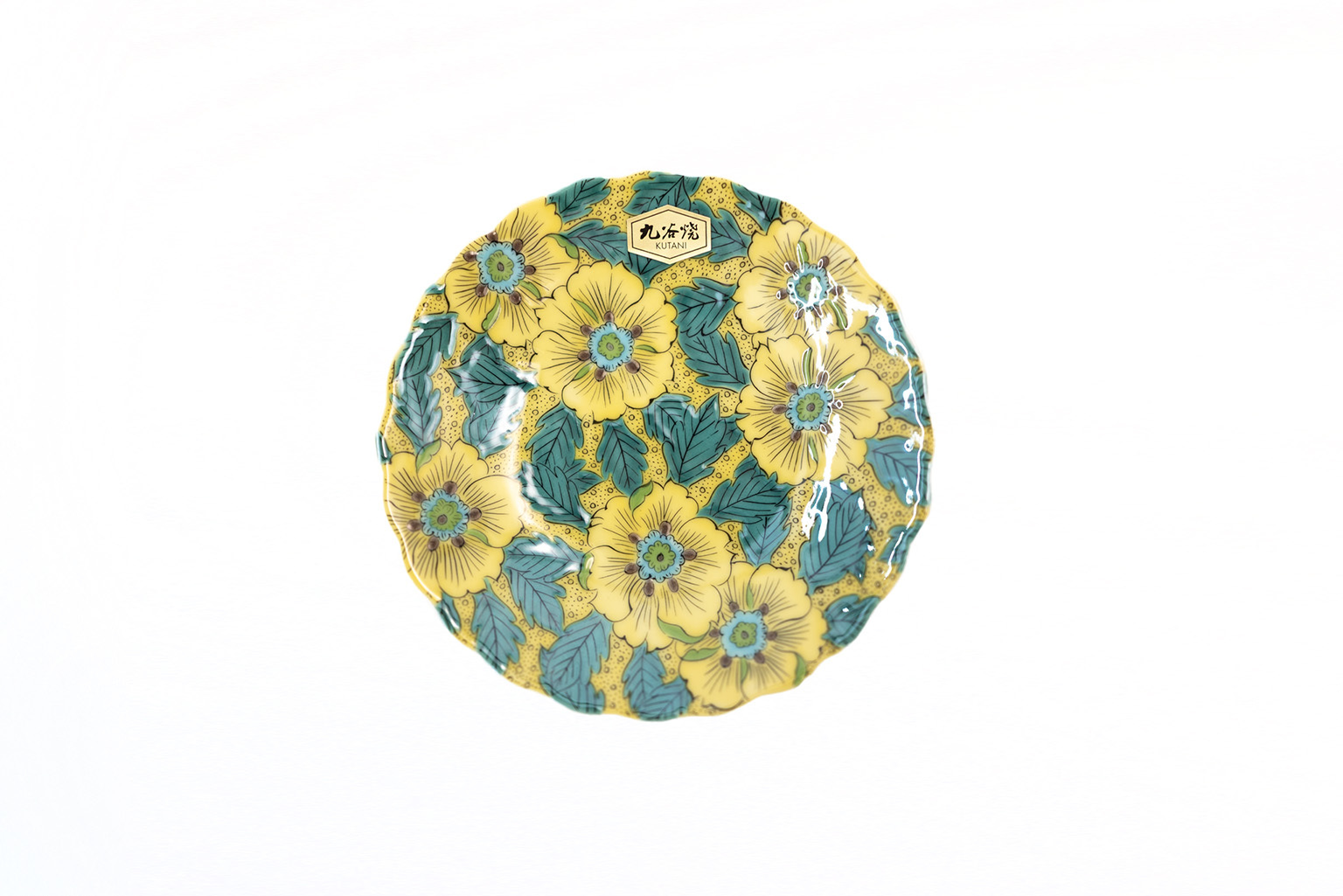 九谷燒｜ 日式4號小皿 - 13 CM