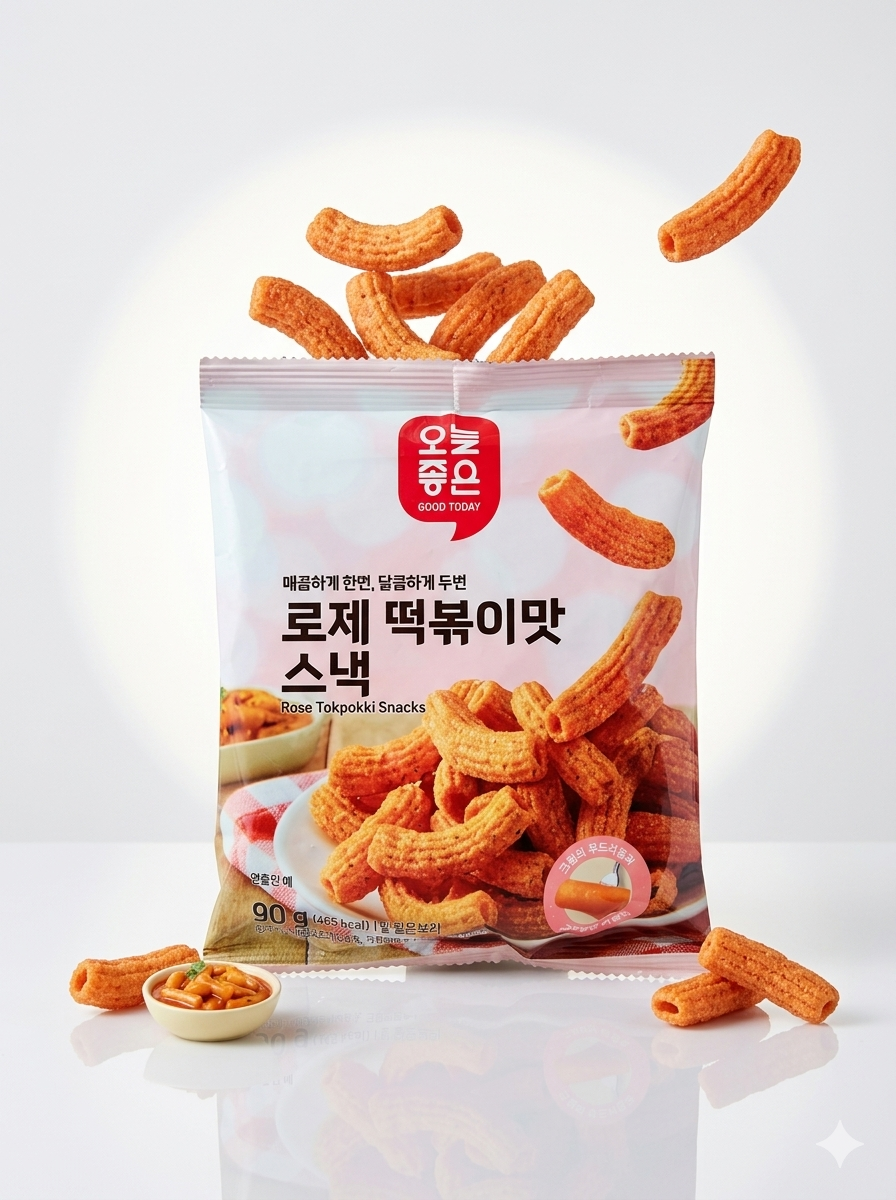 【 4/14收單 】Good Today 粉紅醬辣炒年糕味脆薯 90g