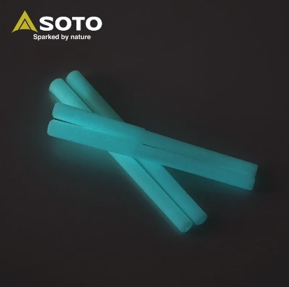 日本SOTO 蜘蛛爐專用防滑矽膠腳套 ST-3105LU(夜光綠/夜光藍)