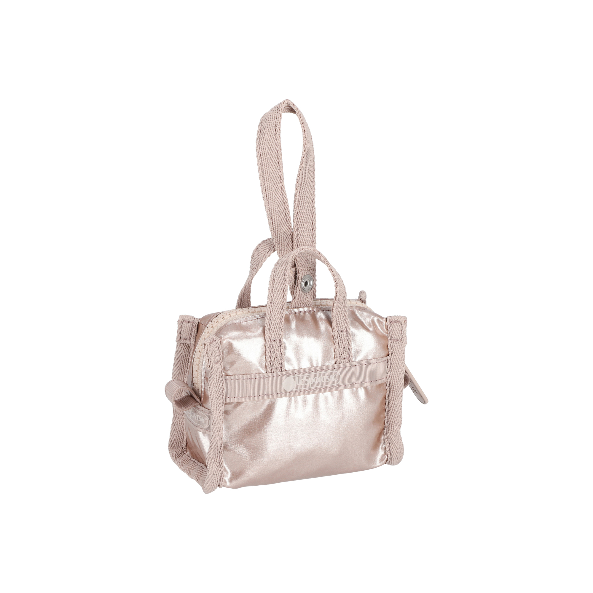 迷你旅行袋掛飾 (ROSE GOLD SHINE)