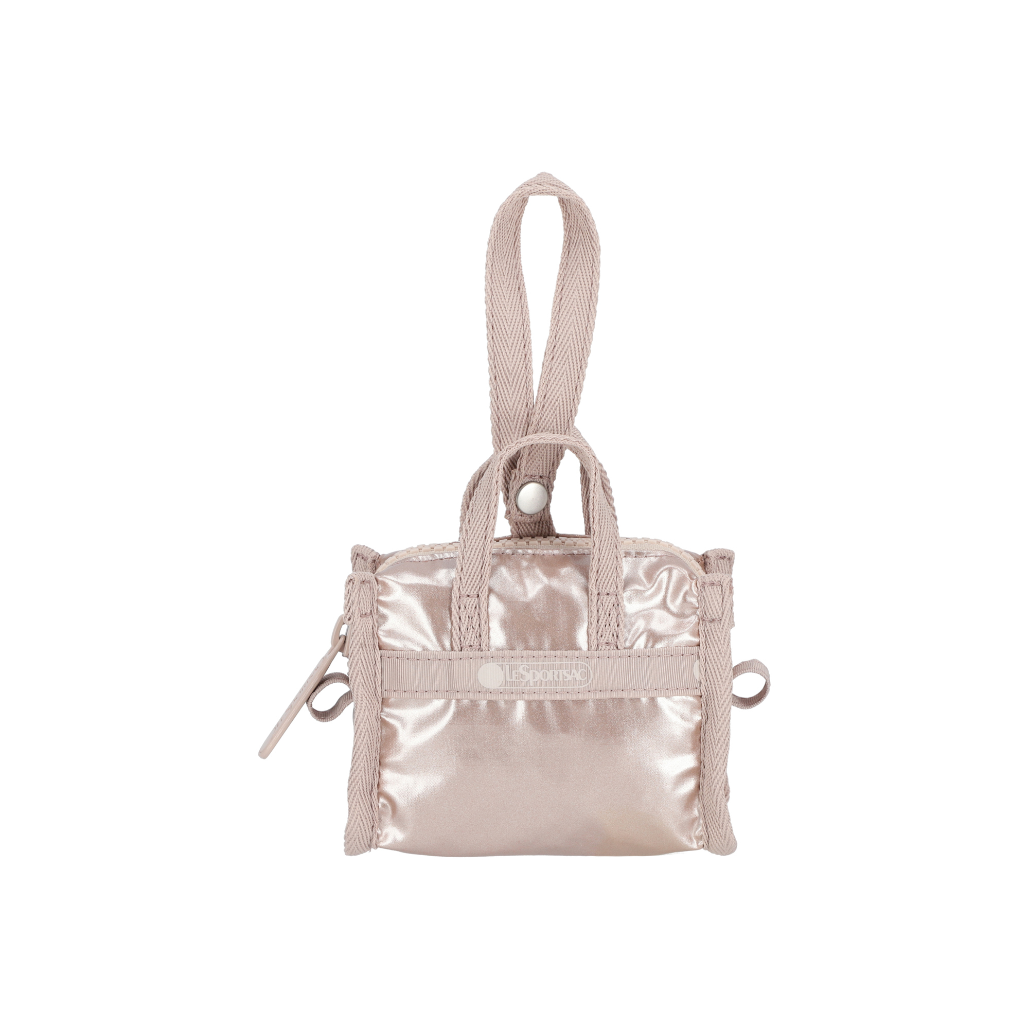 迷你旅行袋掛飾 (ROSE GOLD SHINE)