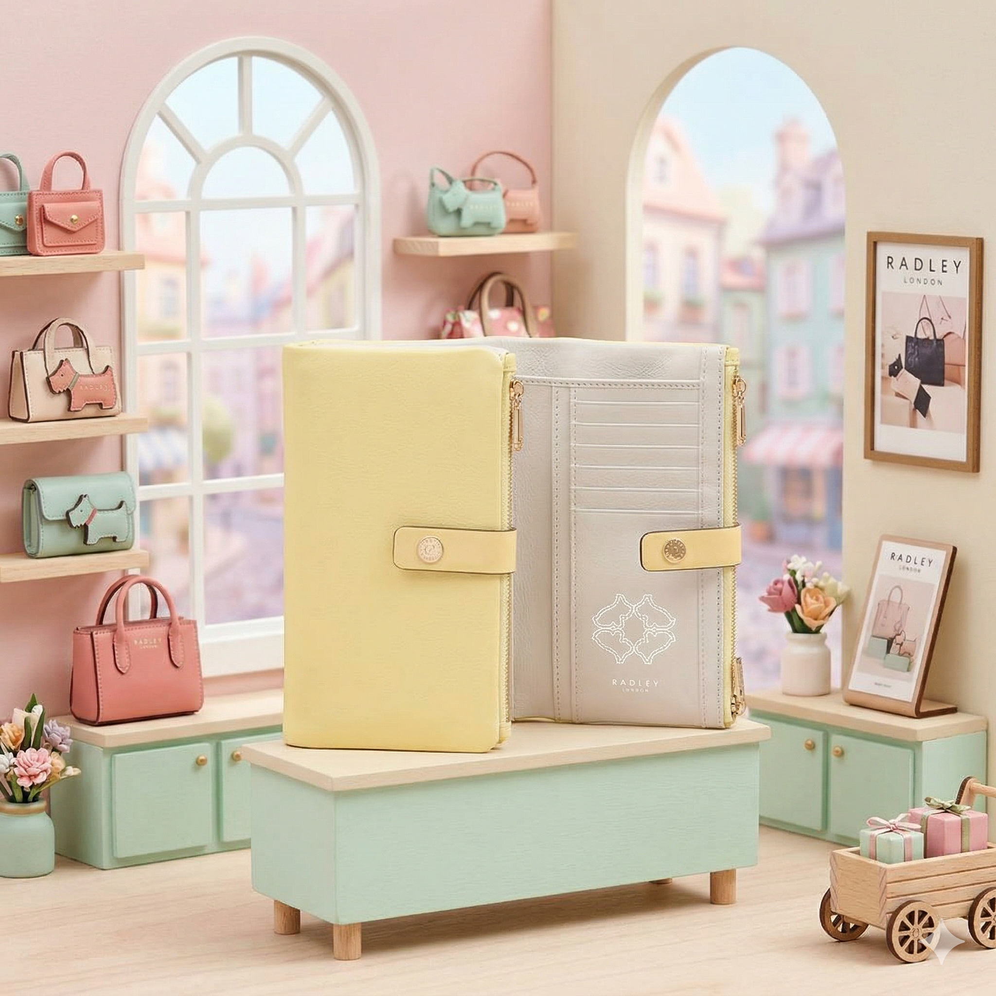 【預購】RADLEY LONDON H040914 經典真皮大型對摺長銀包