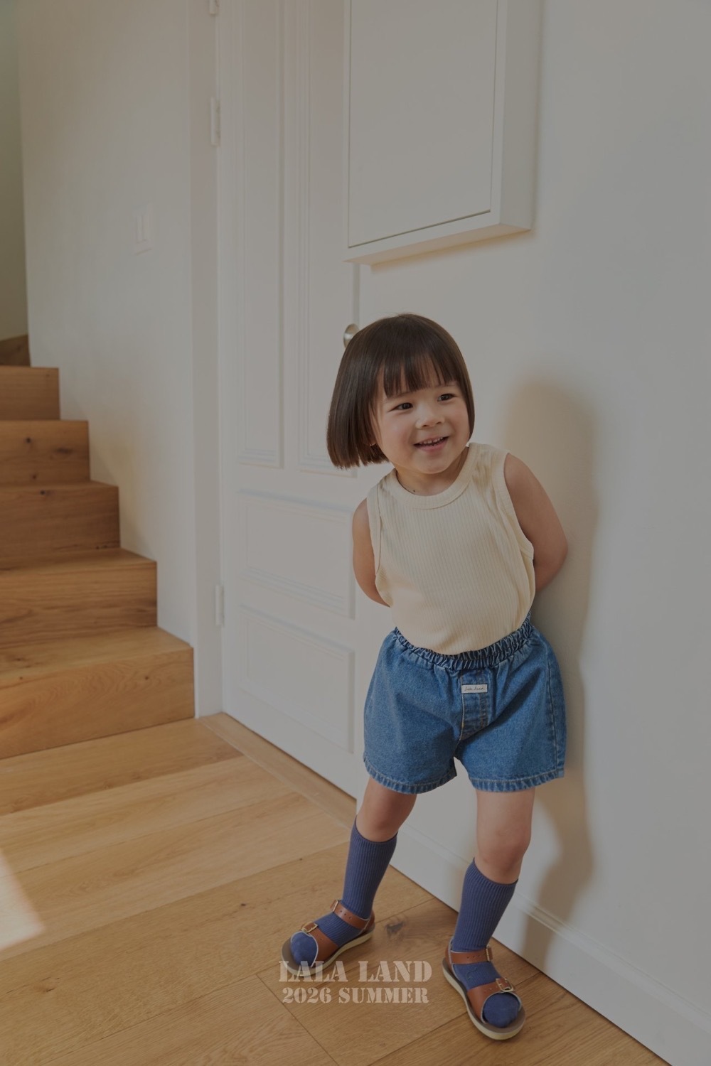 Lala land 口袋牛仔短褲 / 2色