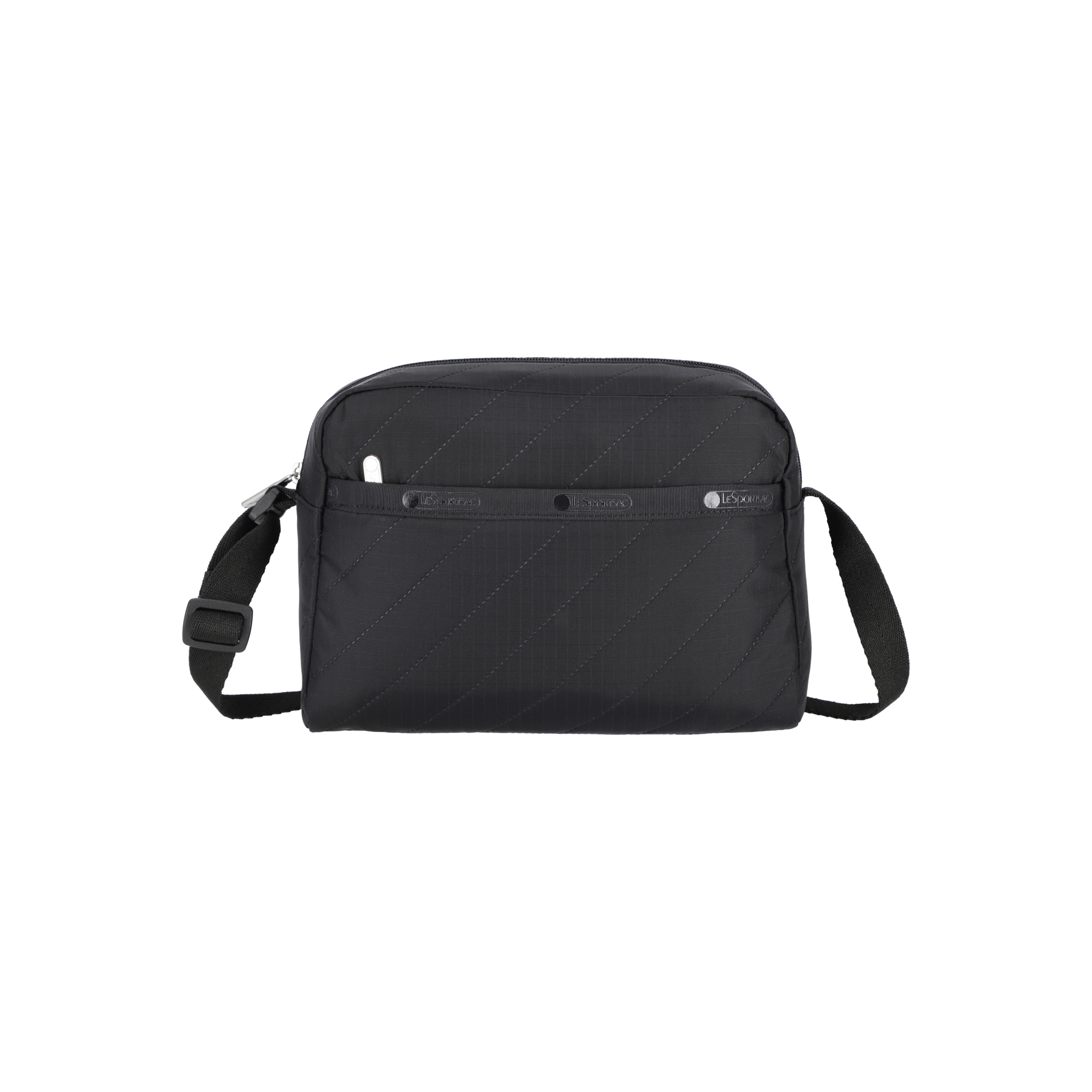 DANIELLA 斜揹袋 (LINE DEBOSS BLK)