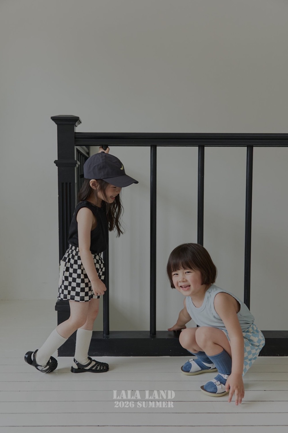 Lala land 棋盤格短褲 / 3色