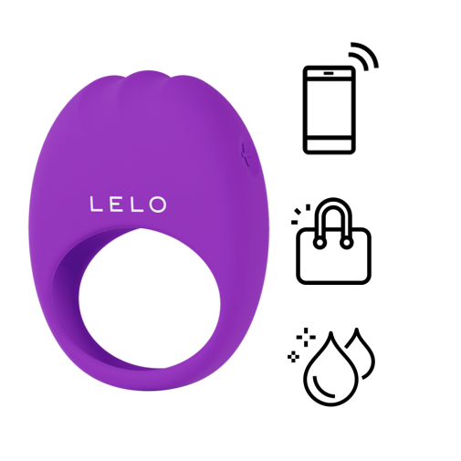 Lelo Lifeguard Orginals 可APP控震動陰莖環 紫色