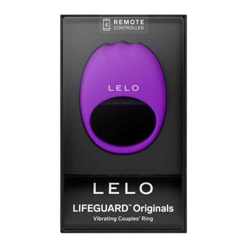 Lelo Lifeguard Orginals 可APP控震動陰莖環 紫色