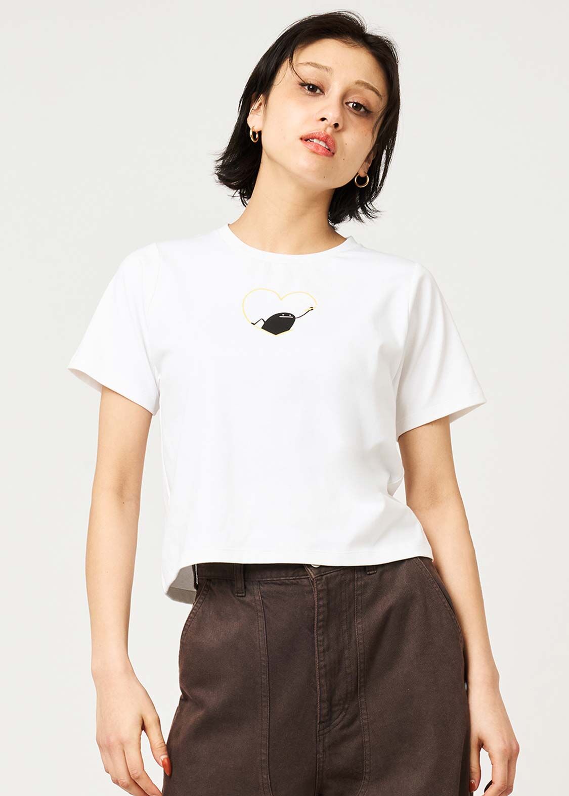 日本預訂 graniph GH Magic Paint Beautiful Shadow | Compact T-Shirt