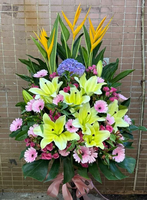 W - 恭賀花籃/中西花籃-恭賀OPE_8613808