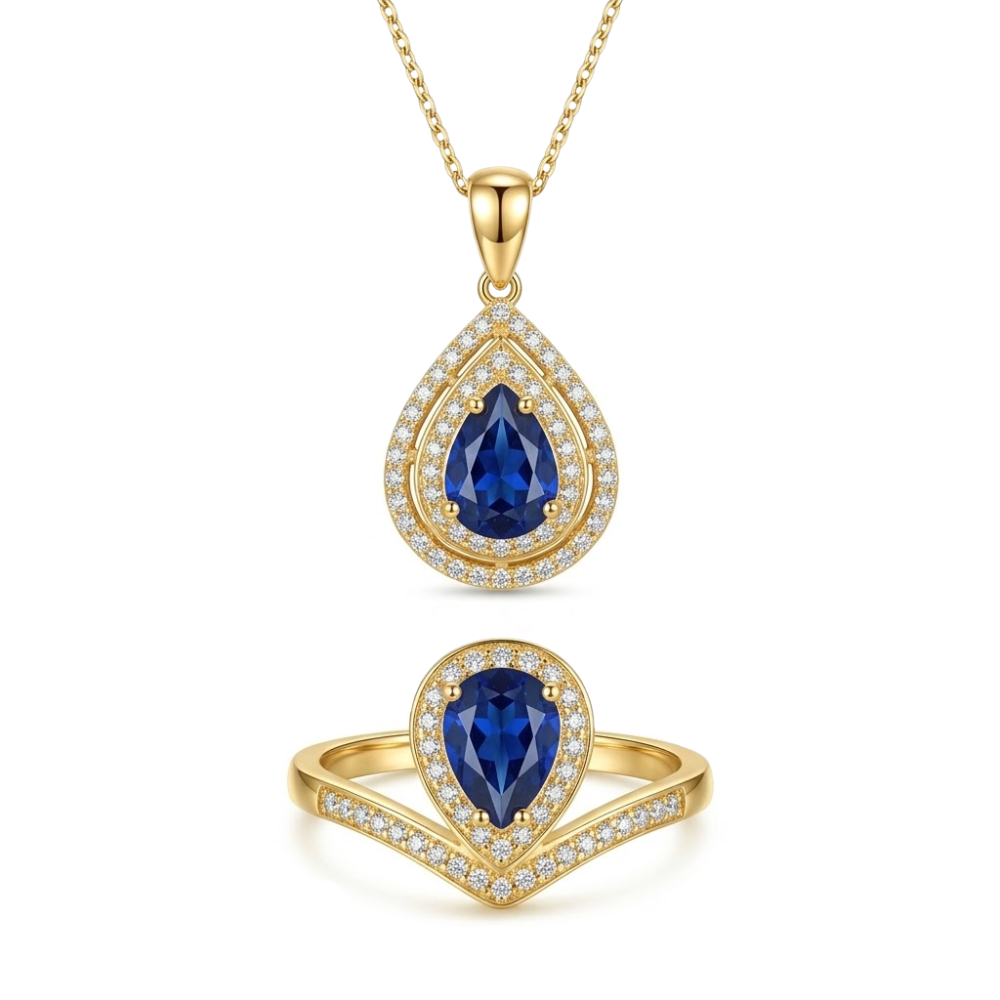 Limited-Time Natural Sapphire Set