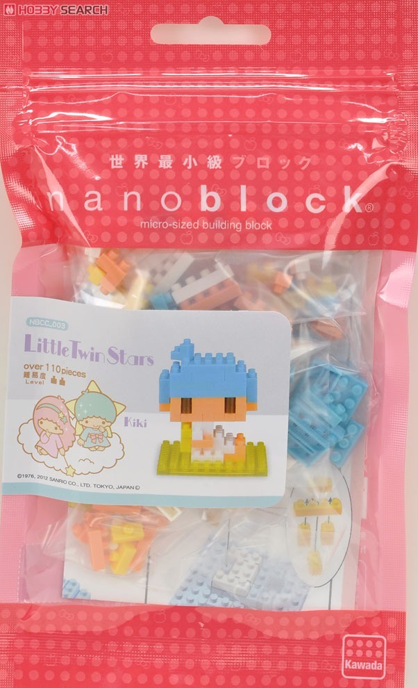 Nanoblock 迷你積木 NBCC_003 雙星仙子 雙子星 Kiki