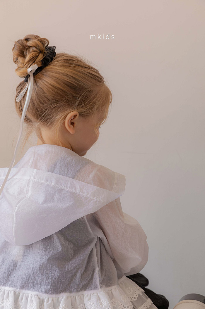 正韓夏mkids 甜美蕾絲防曬外套/冷氣房外套