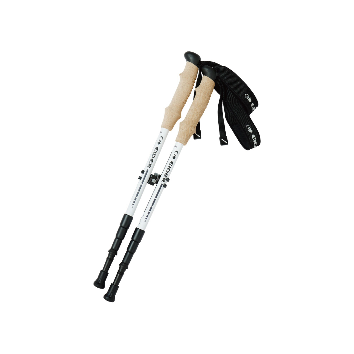 【EIDER】4節碳纖登山杖/26EDUA26T01-[印花白]