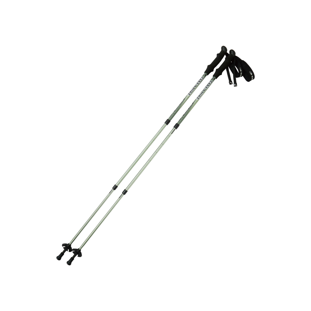 【EIDER】三節旋轉式登山杖/26EDUA26T03-[卡其綠]