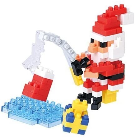 Nanoblock 迷你積木 NBC-157 釣魚聖誕老公公