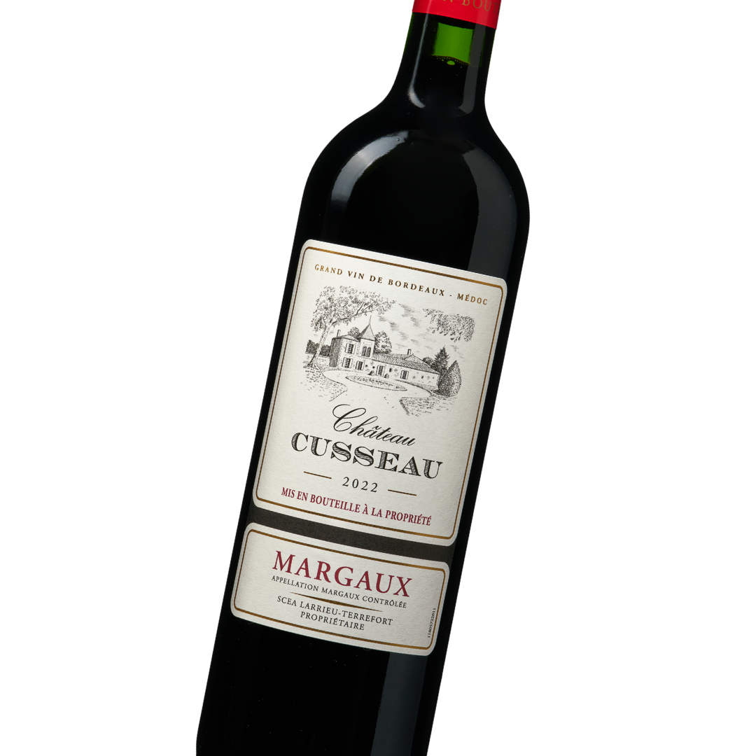 Chateau Cusseau 2022｜庫索酒莊｜舉世聞名Margaux 產區｜百年歷史著名酒商Yvon Mau  波爾多第三大酒業集團