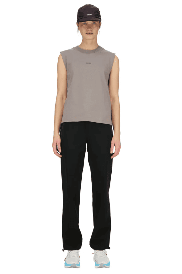 UNNA｜Women's Flex tank W "Steel Grey"