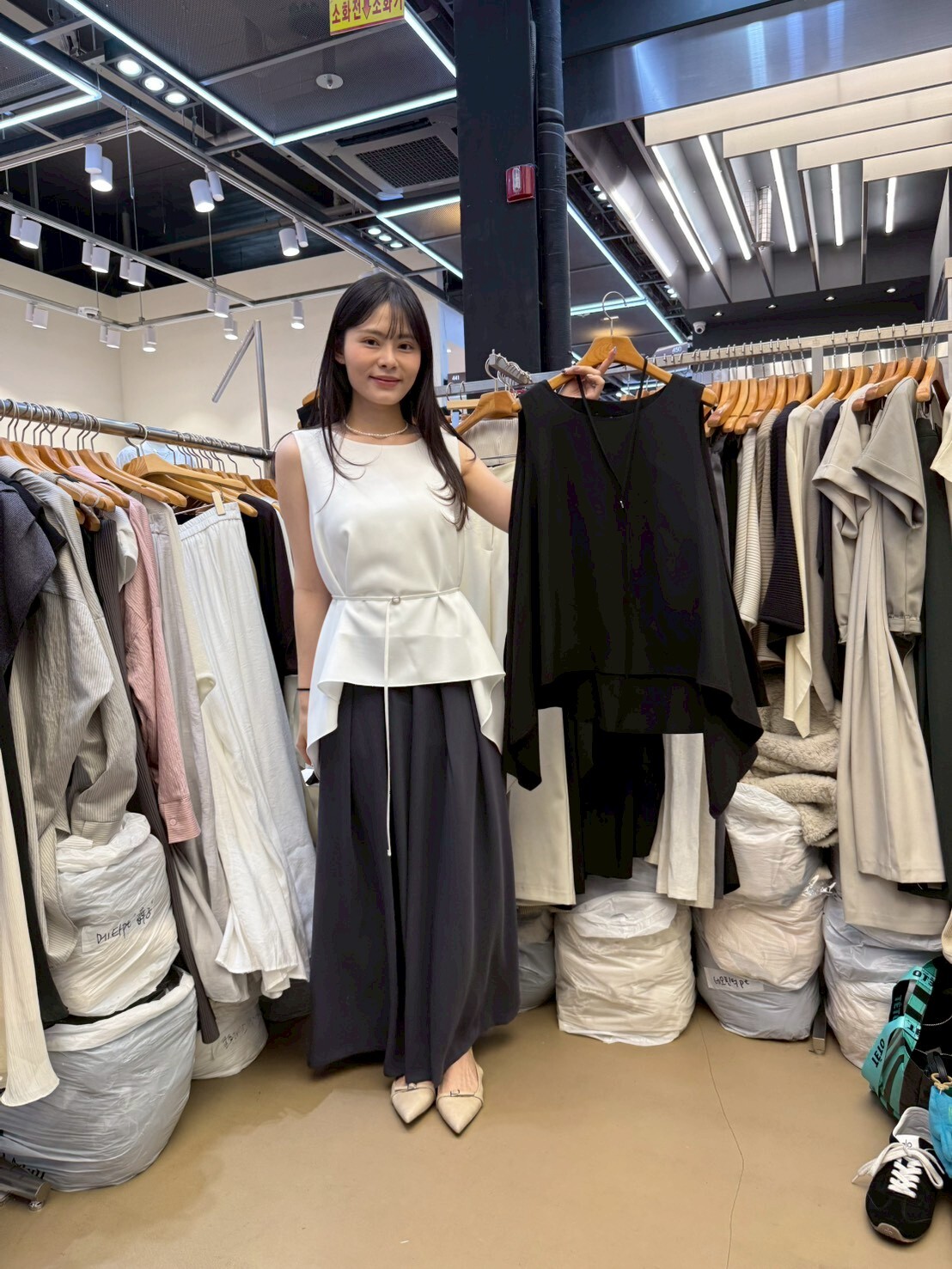 SA6053 貴婦幼帶不規則上衣