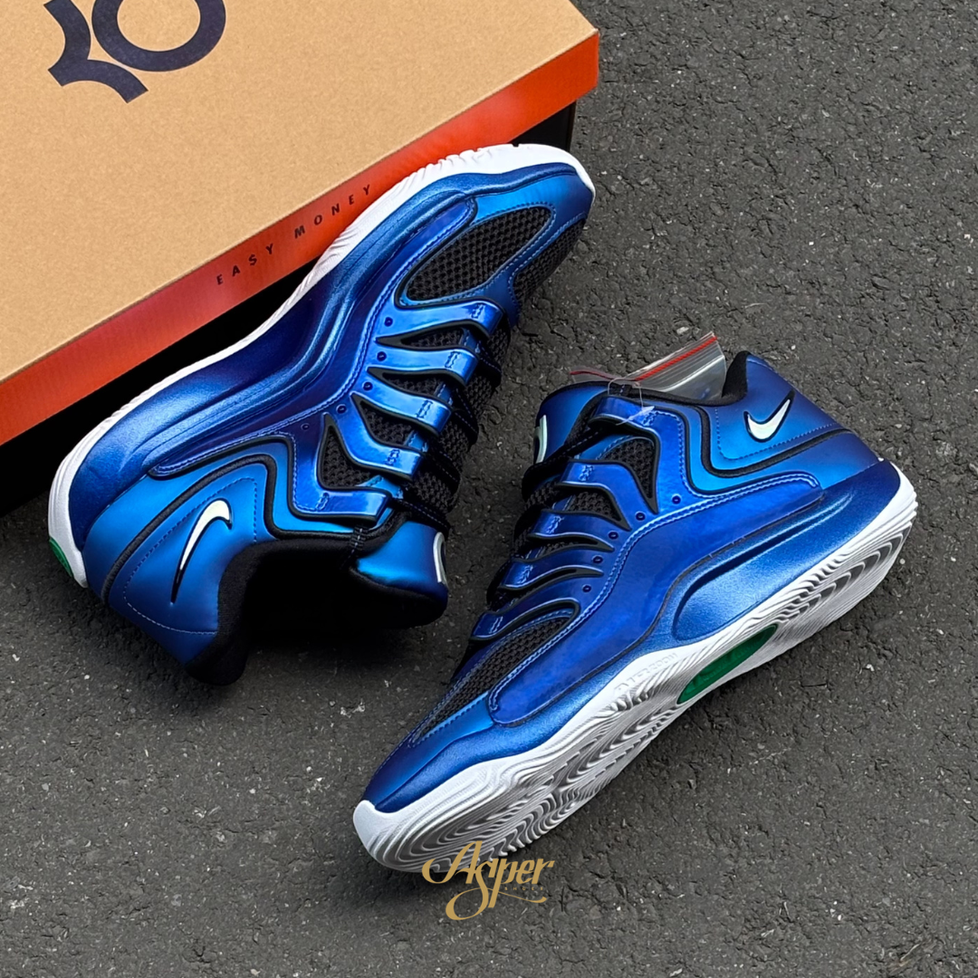 【官網限定】Nike KD18 PRM EP 藍黑 籃球鞋 男鞋 IB6683-400 IV