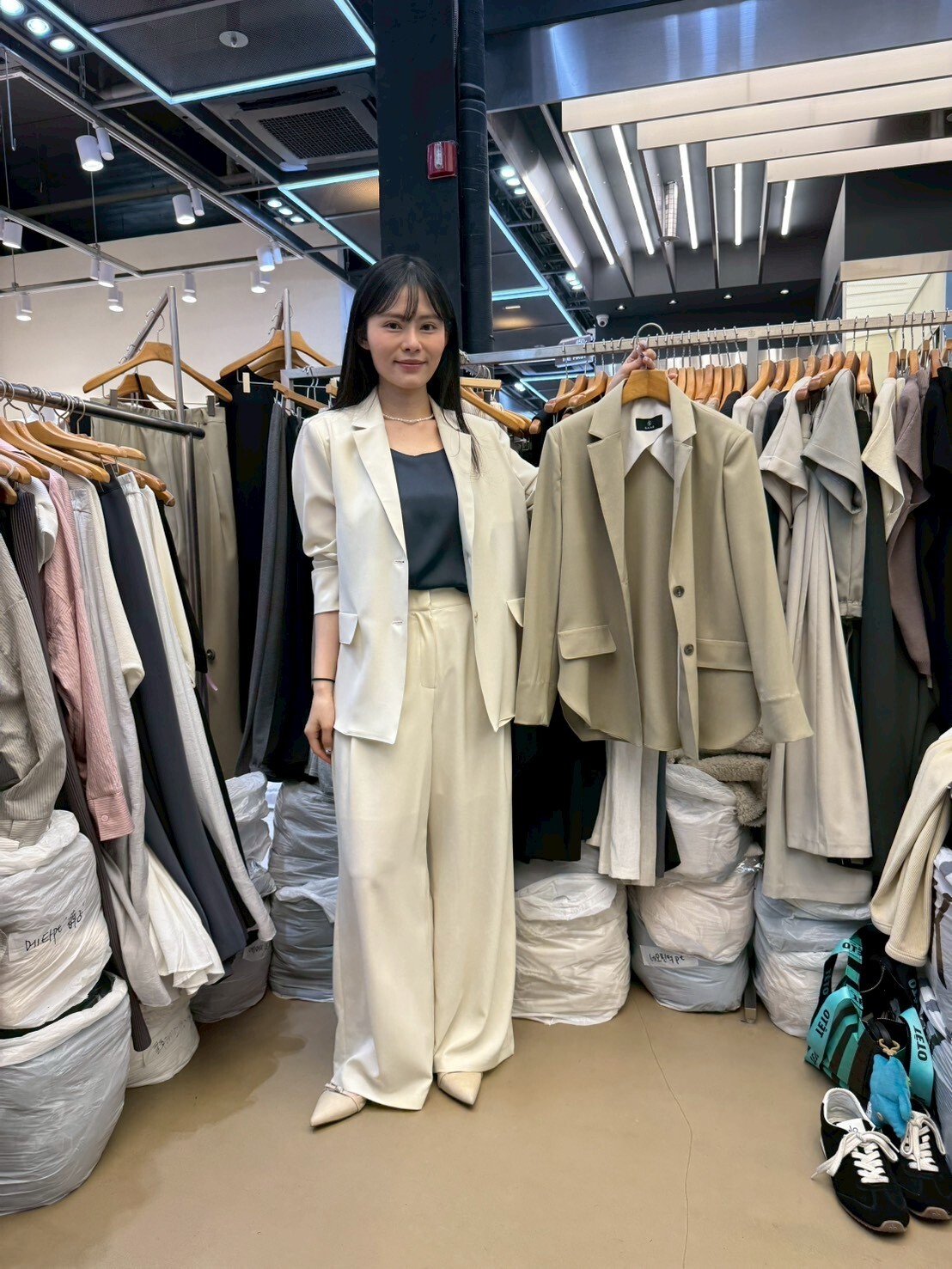 SA6003 混絲西裝外套